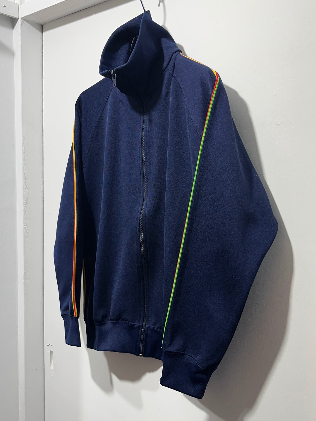 1980s rasta line track jacket
