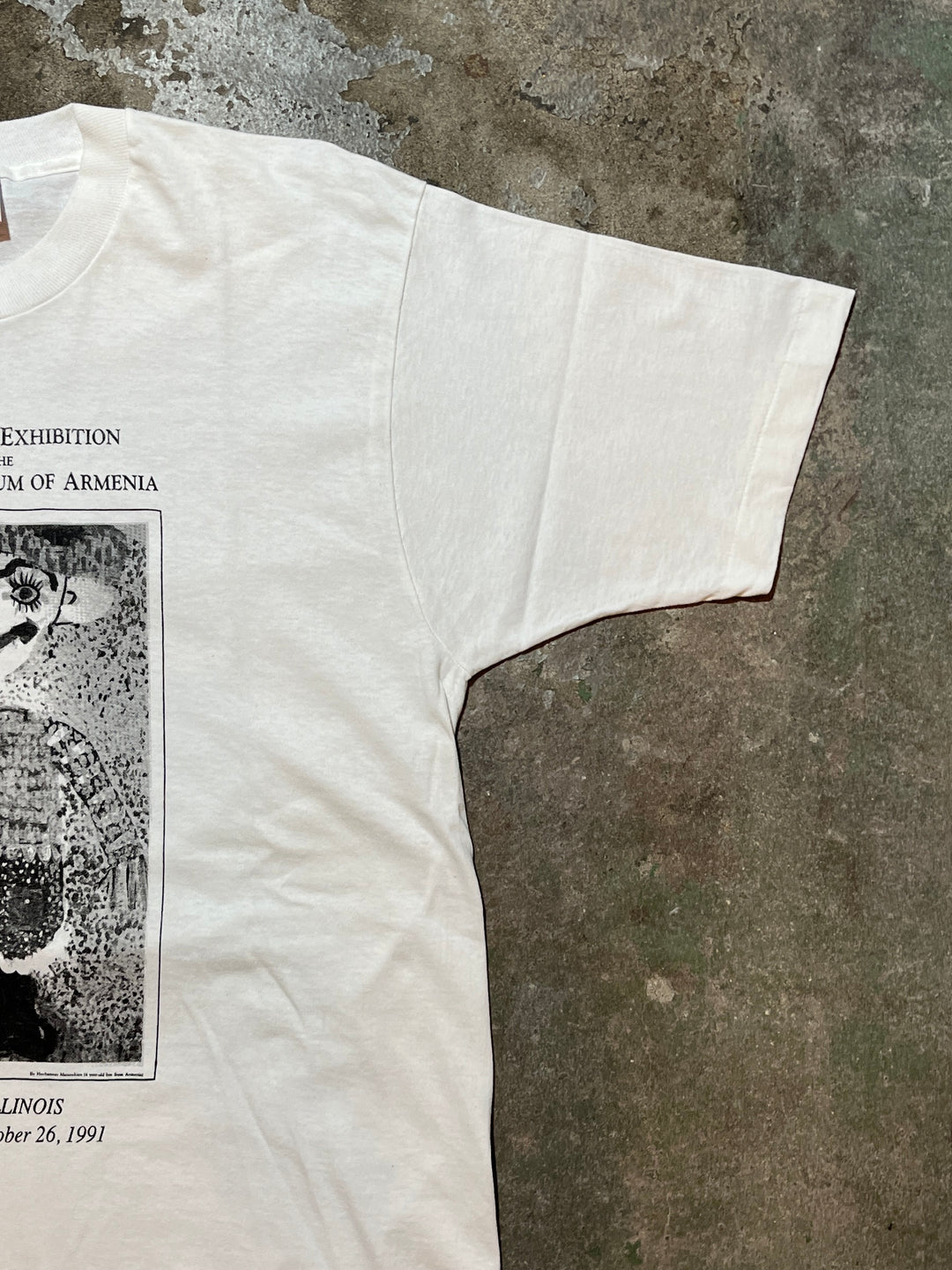 1990s  USA made children's museum of Armenia art T-shirt