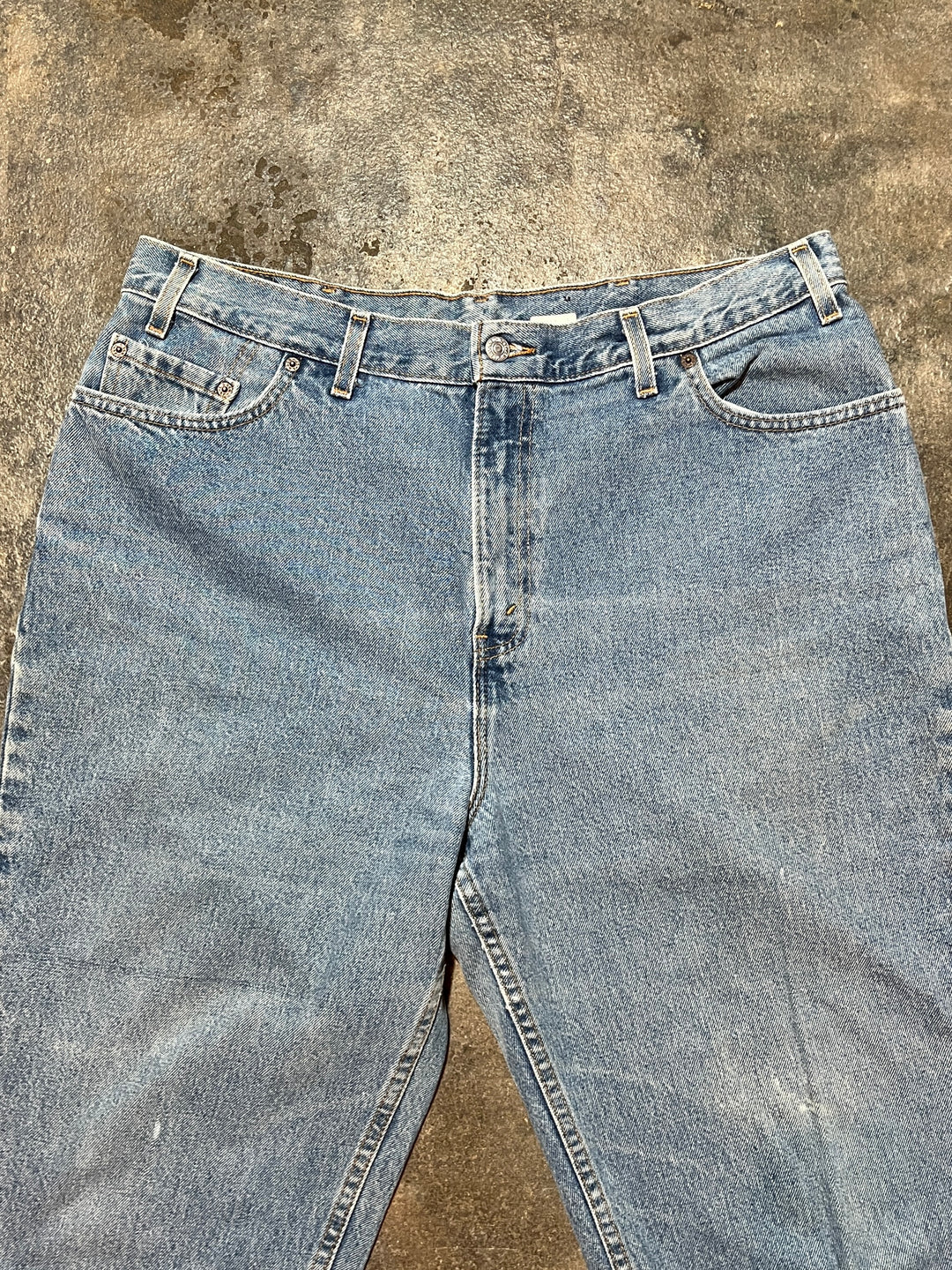 2000s USA made "Levi's" 550 denim pants 36×30
