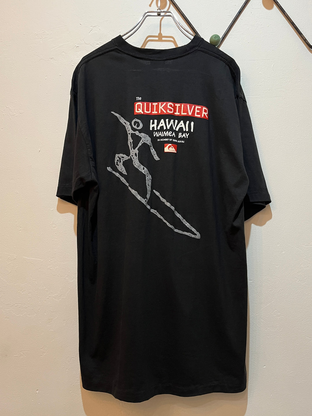 1990s USA made "Quik Silver" print T-shirt