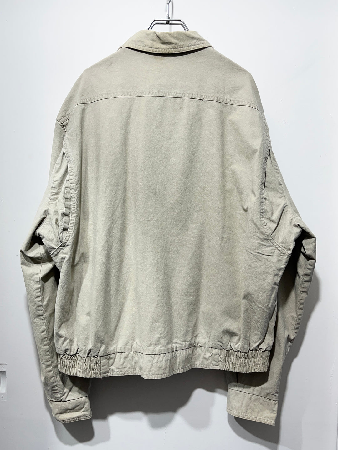 1990s sand beige harrington jacket