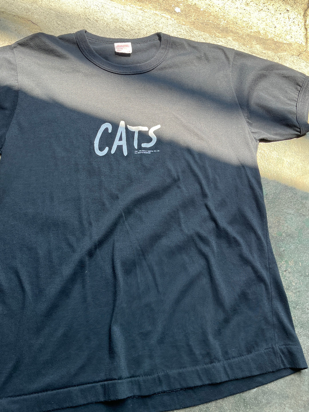 1990s "CATS" musical promo T-shirt