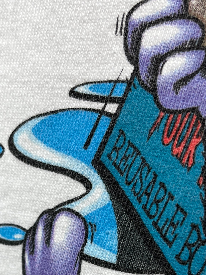 1990s USA made "DOG EAT DOG" graphic art T-shirt