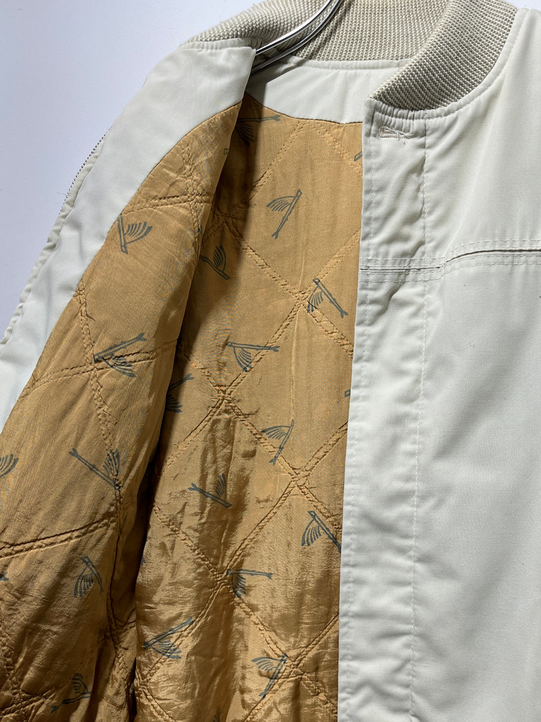 1970s cup shoulder padded jacket