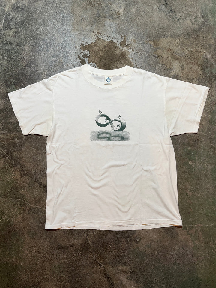 1990s USA made ethical business graphic T-shirt