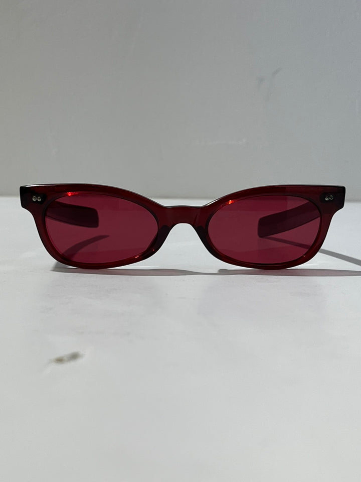 1990s dead stock sunglasses bordeaux