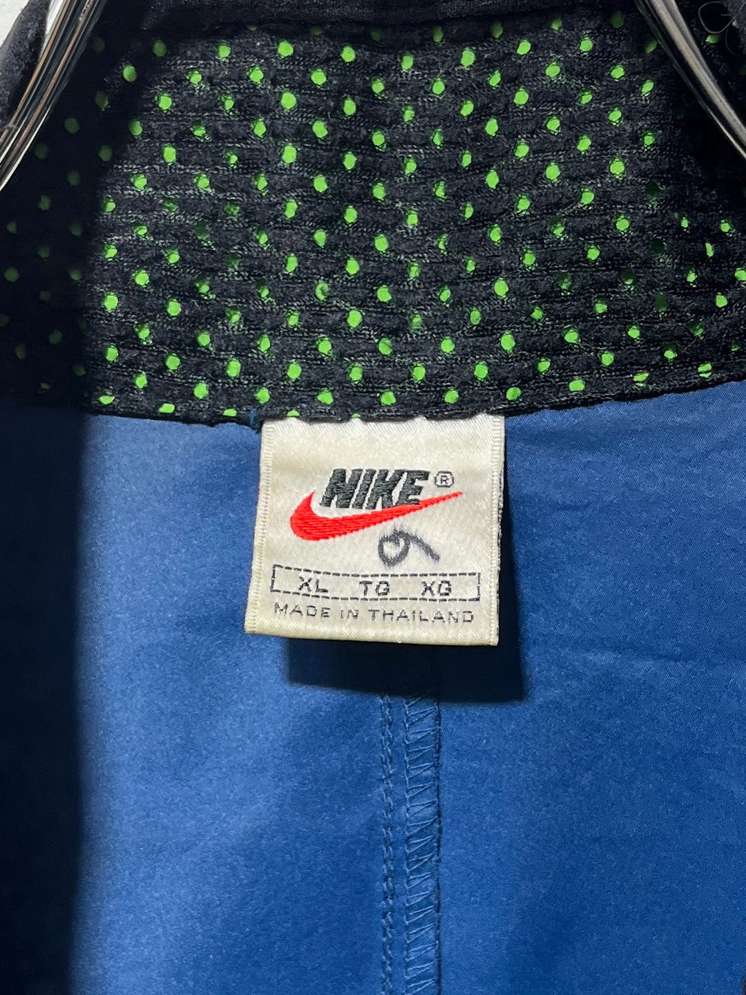 1990s "NIKE" reflective print training jacket