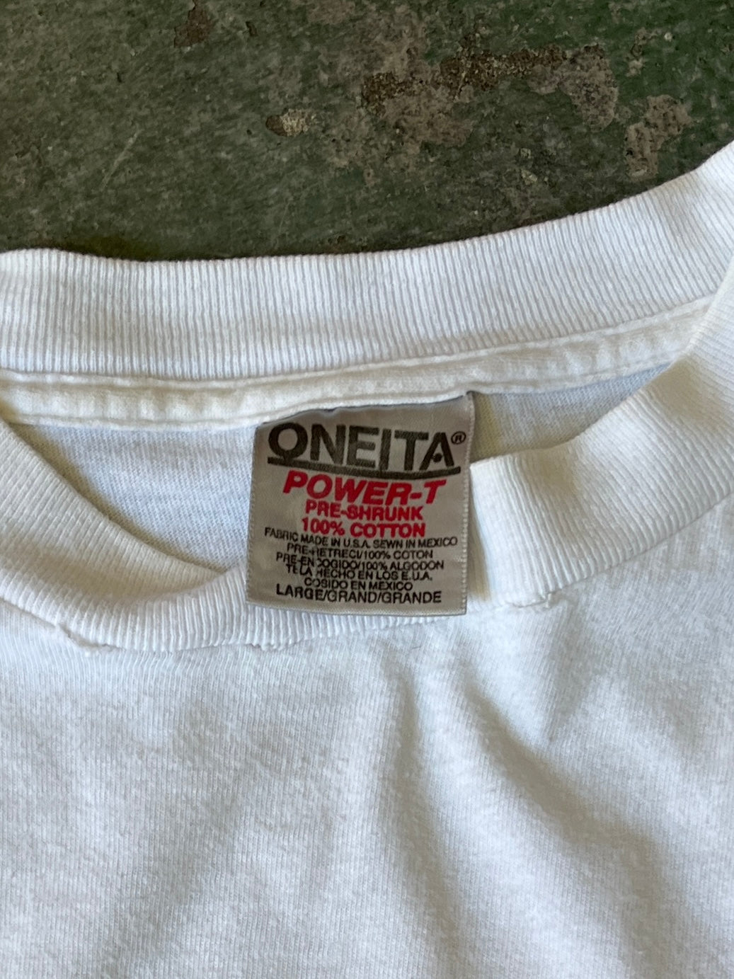 1990s "HUGHES" corporate graphic T-shirt