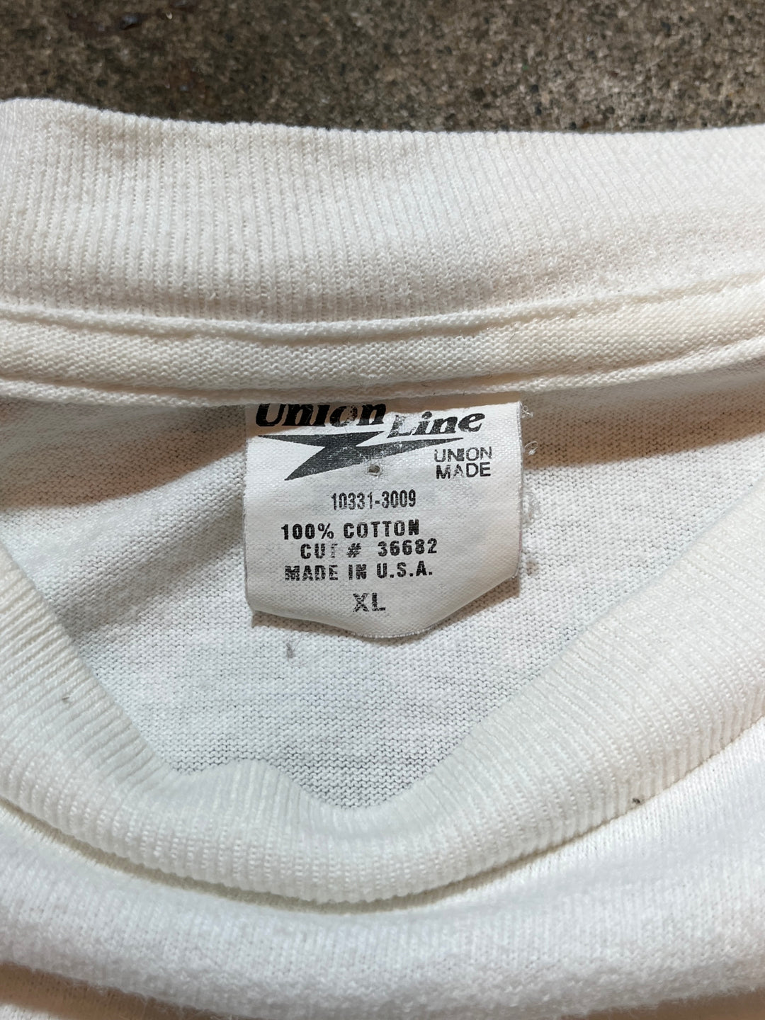 1990s USA made "Norma Rae" union print T-shirt