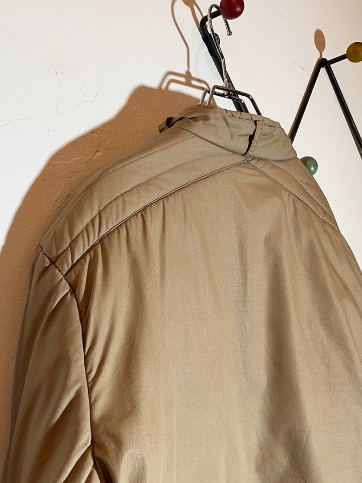 1980s shoulder quilting design padded blouson