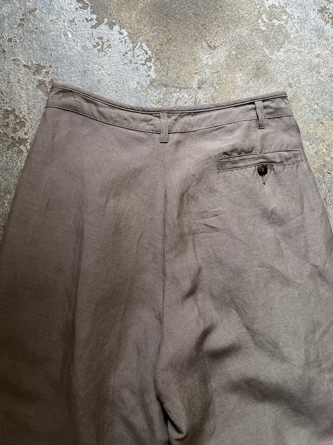 1980-90s "Marithé + François Girbaud" wide tapered pants -MOMENTO DUE-