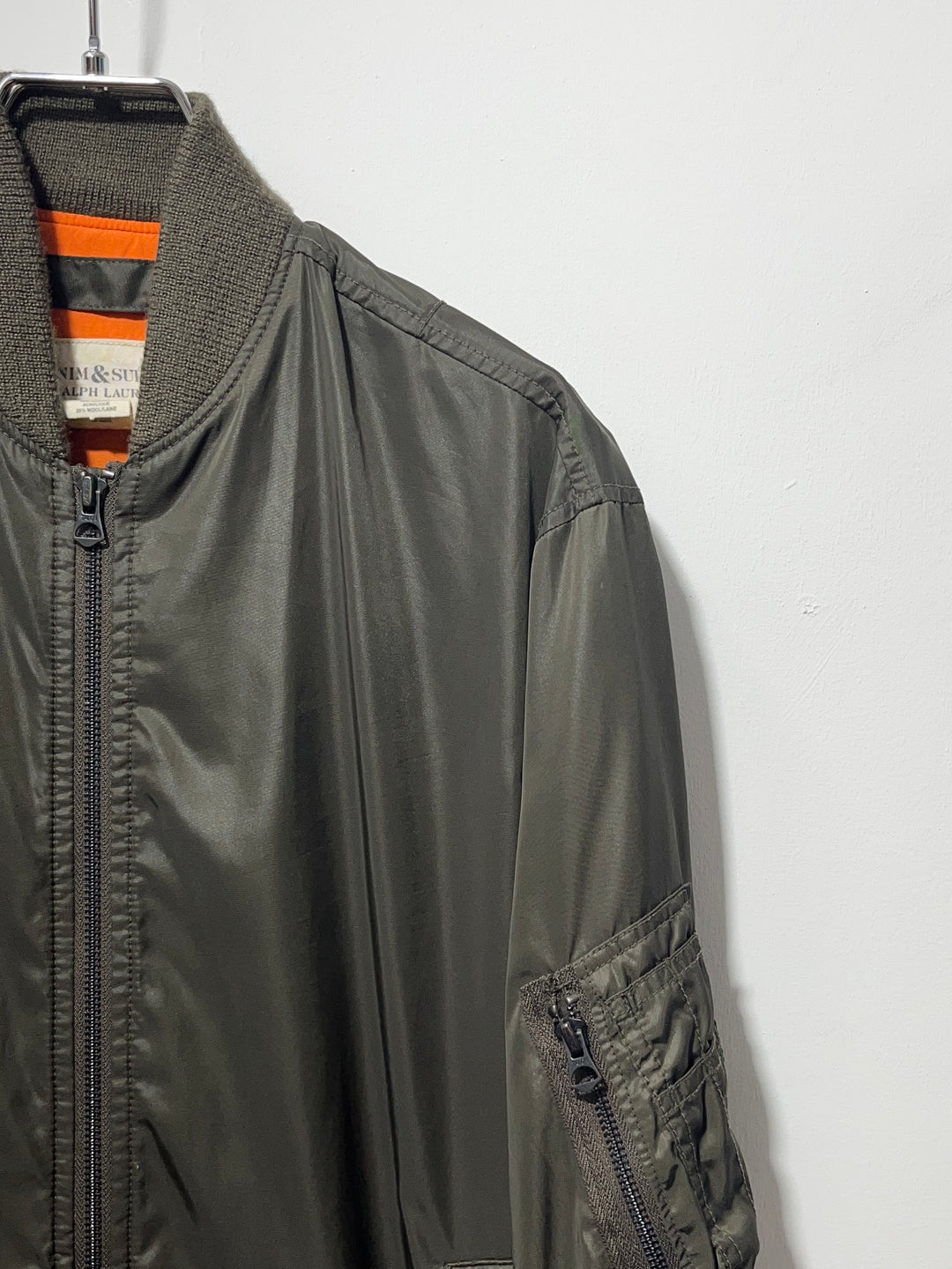 "DENIM & SUPPLY RALPH LAUREN" MA-1 type jacket