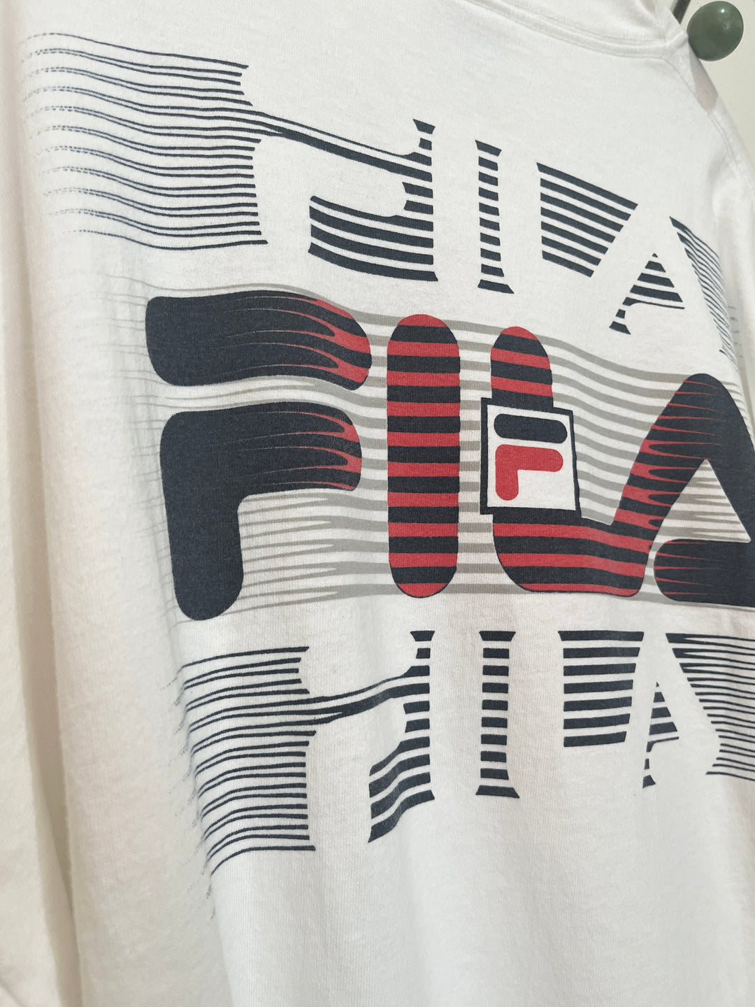 1990s USA made "FILA" logo print T-shirt