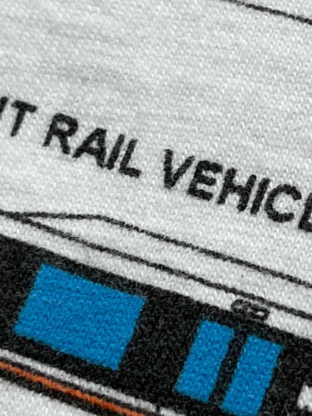 1990s SIEMENS × LA metro promo T-shirt