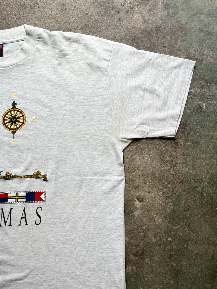 1990s USA made Bahamas sailboat souvenir T-shirt