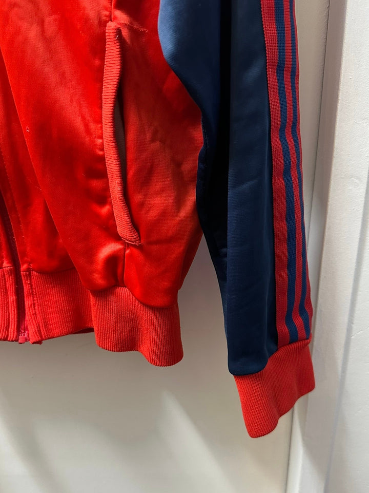 1980s USA made "adidas" ATP red × navy track jacket