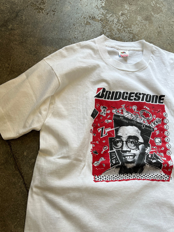 1990s "BRIDGESTONE"
Pineapple Bob graphic T-shirt
