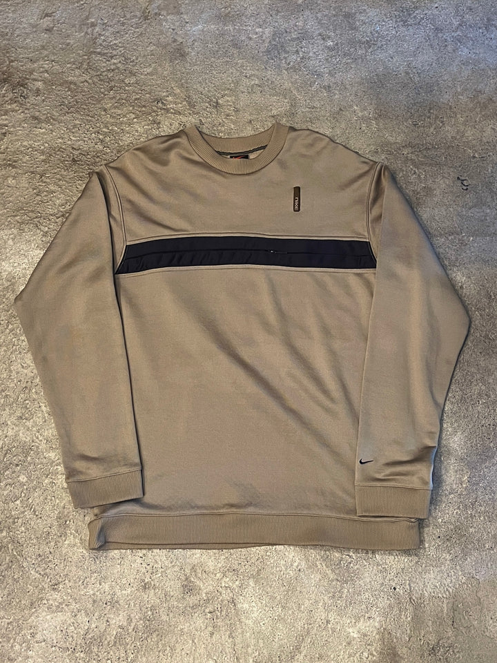 1990-00s "NIKE" bicolor pocket design sweatshirt