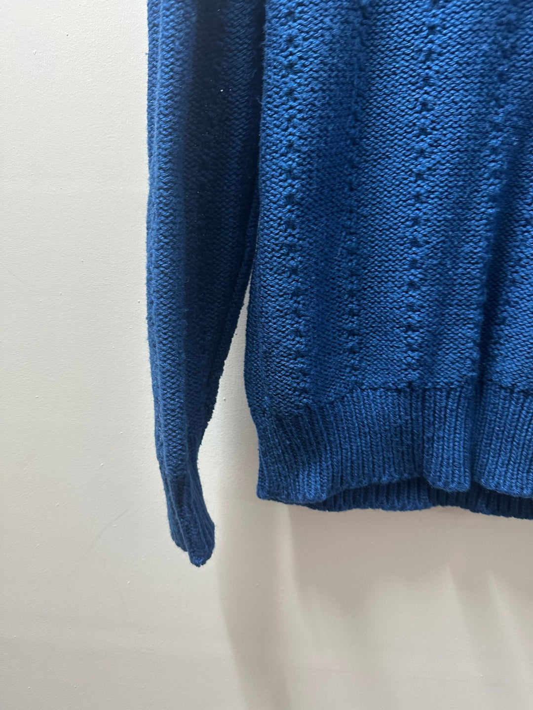 1980-90s "Sears" fresh blue knit