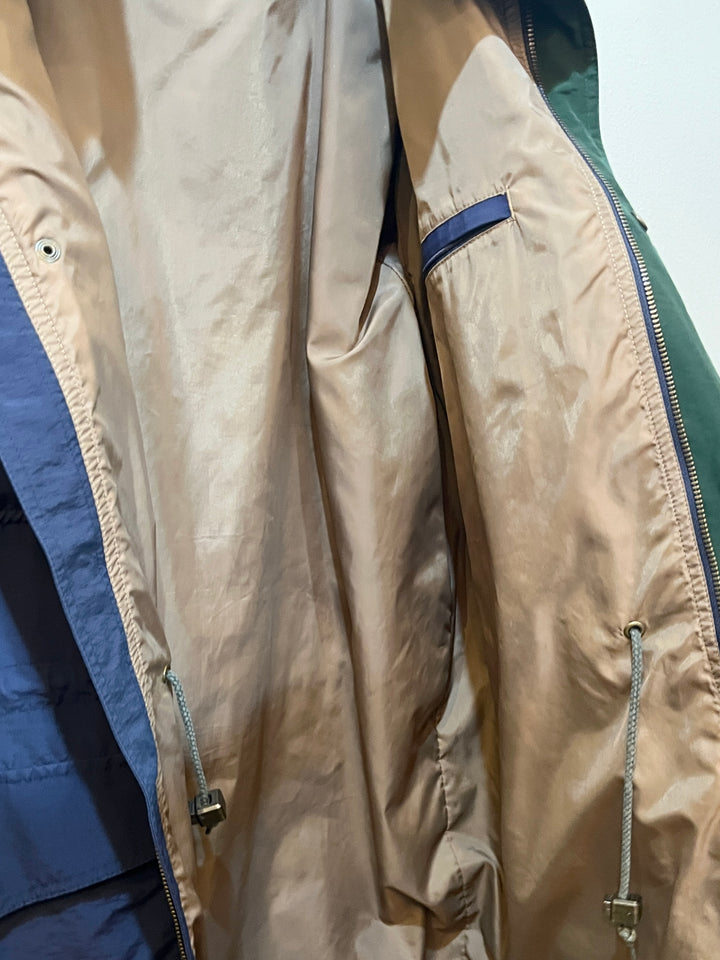 1980-90s "Eddie Bauer" navy mountain parka jacket