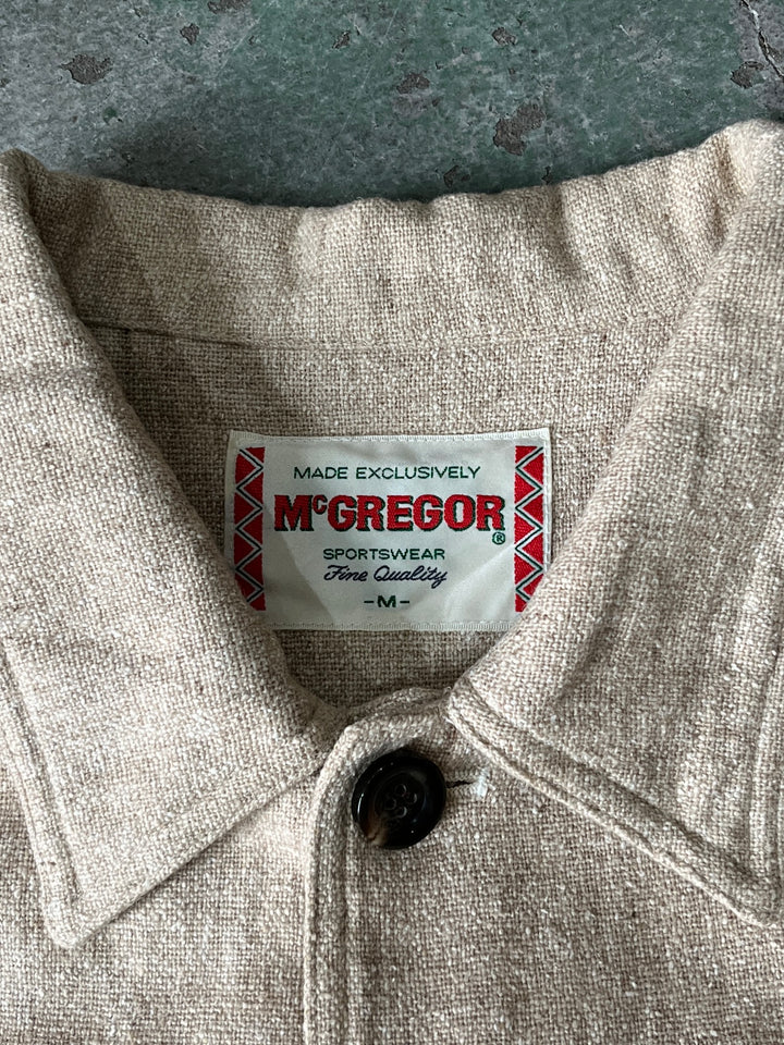 1990-00s "McGREGOR" ecru safari jacket