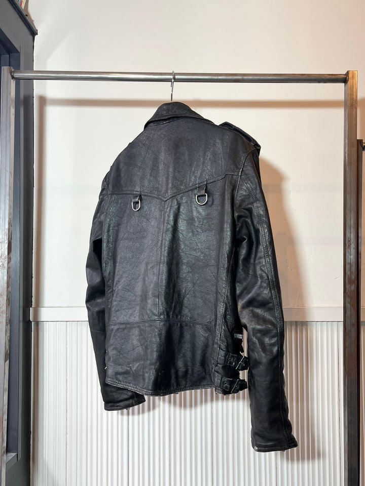 1980s "CAMPRI" double riders jacket -MANX-