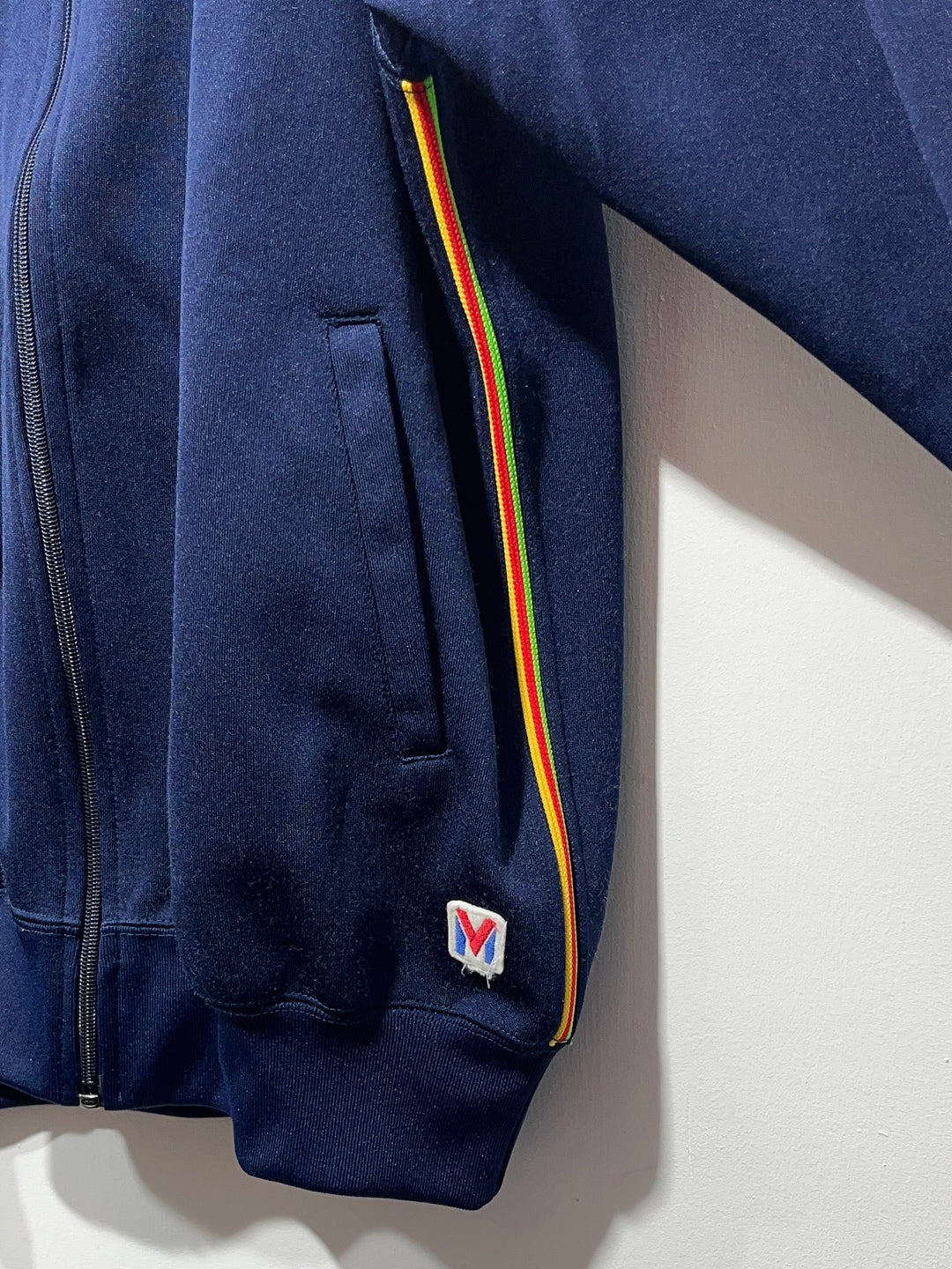 1980s rasta line track jacket