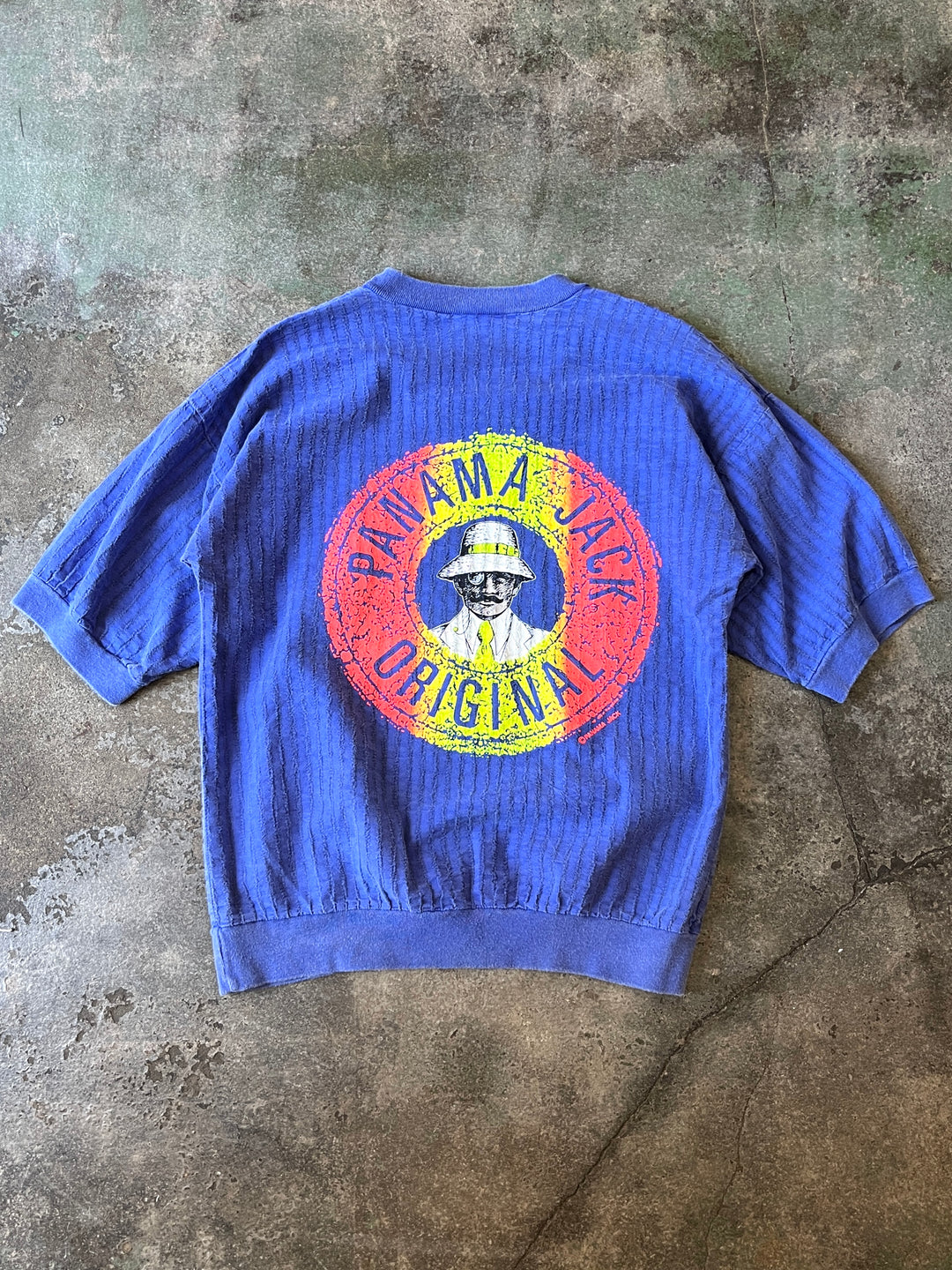 1980-90s "PANAMA JACK" textured s/s tops