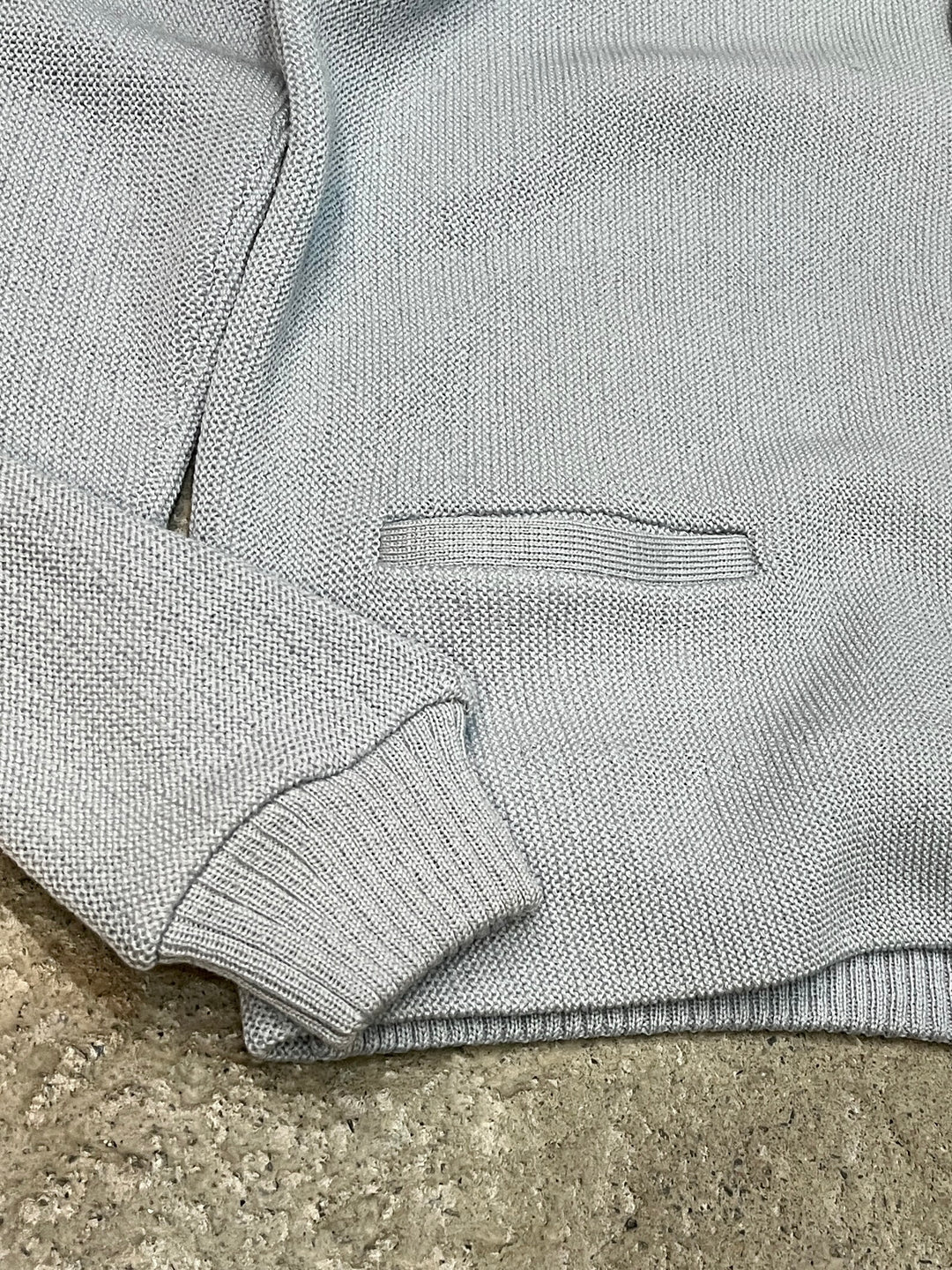 1960s "Catalina" pale blue knit cardigan