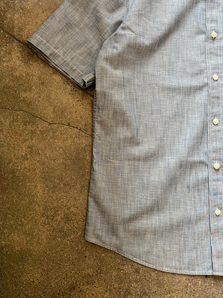 2000s "L.L Bean" s/s chambray shirt