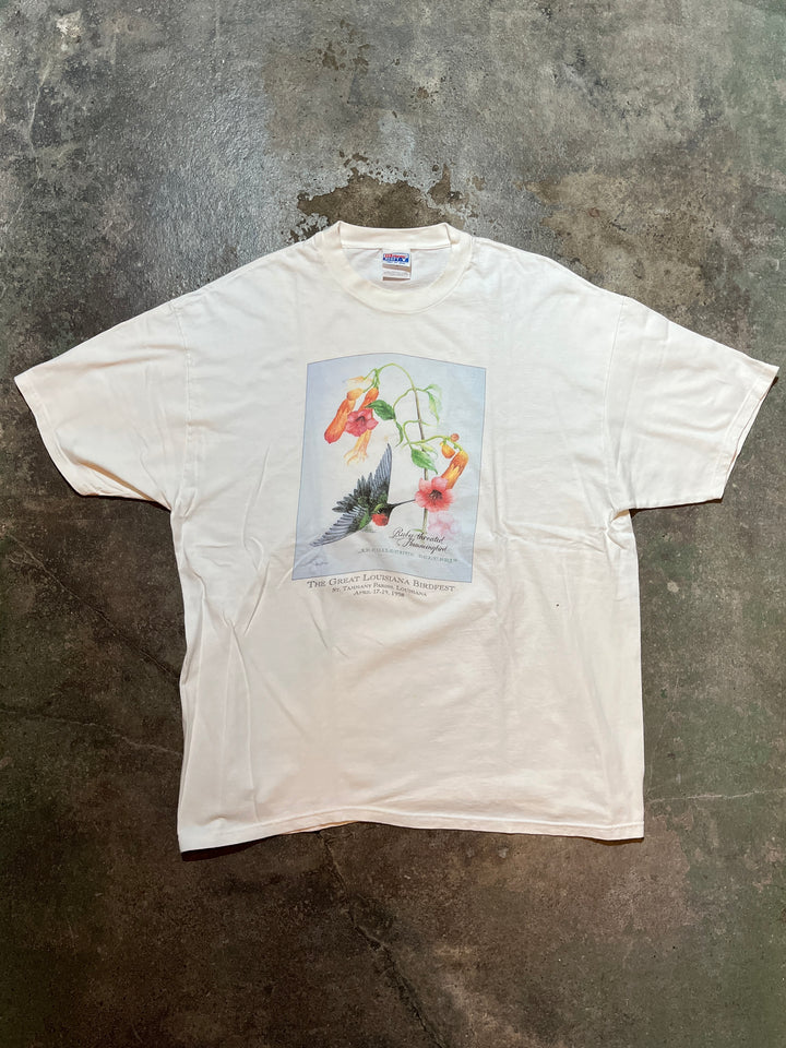 1990s The great Louisiana birdfest art T-shirt