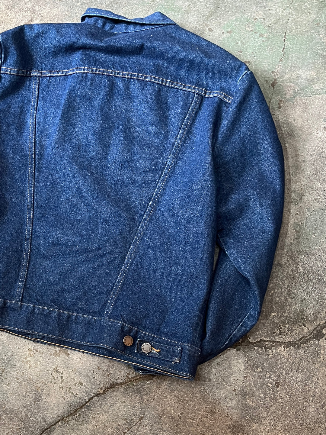 1970-80s USA made "RUSTLER"  denim tracker jacket
