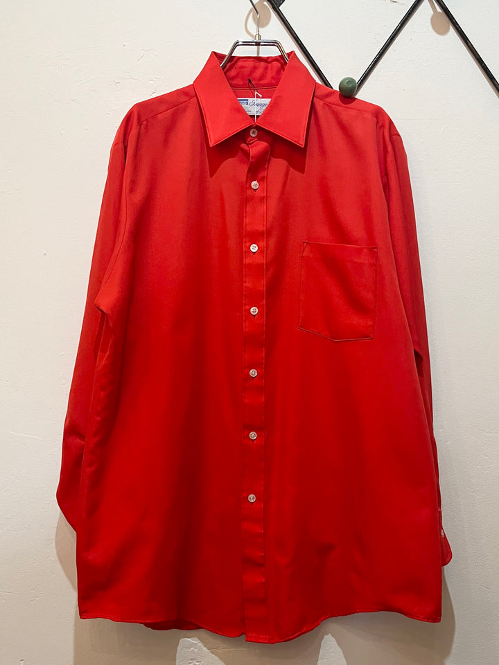 1960-70s vermilion shirt