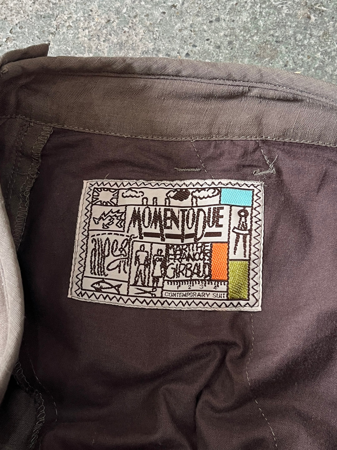 1980-90s "Marithé + François Girbaud" wide tapered pants -MOMENTO DUE-