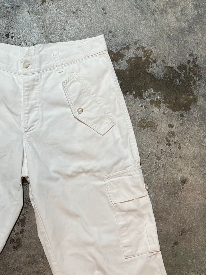 white color cargo pants