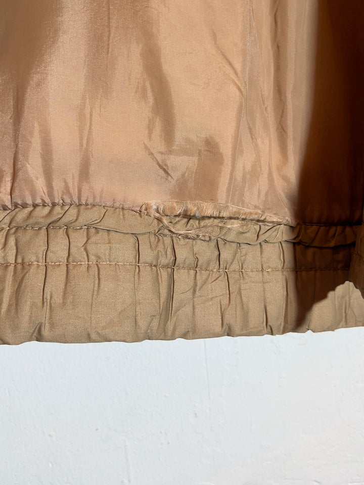 1980s shoulder quilting design padded blouson