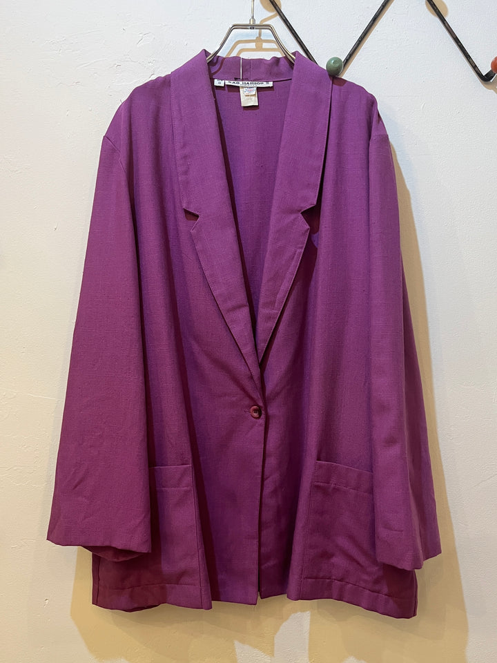 1970s USA made purple tailored jacket