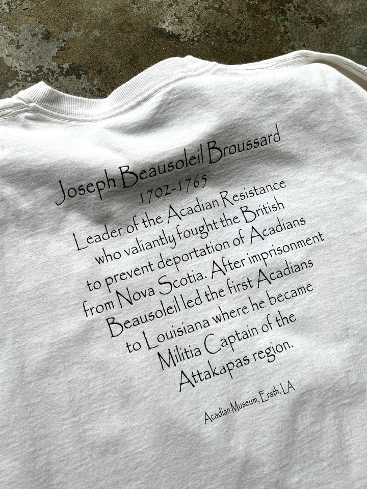 1990-00s "Joseph Broussard" graphic T-shirt