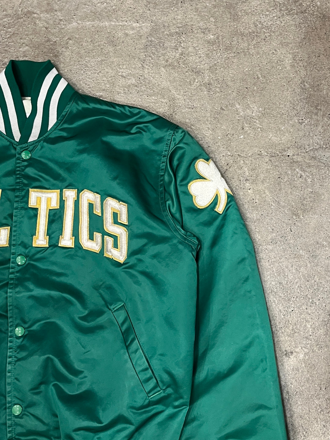 1980s USA made
NBA CELTICS nylon stadium jacket