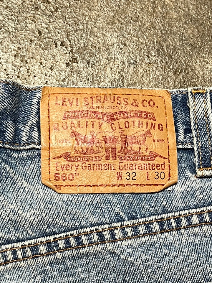 2000s "Levi's" 560 denim pants 32×30