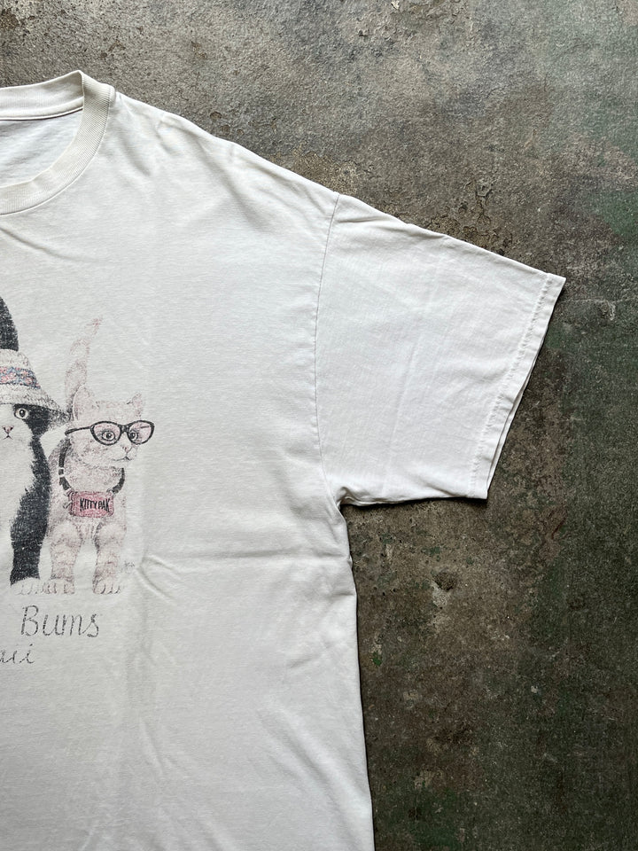 1990s Beach Bums Hawaii cat souvenir T-shirt