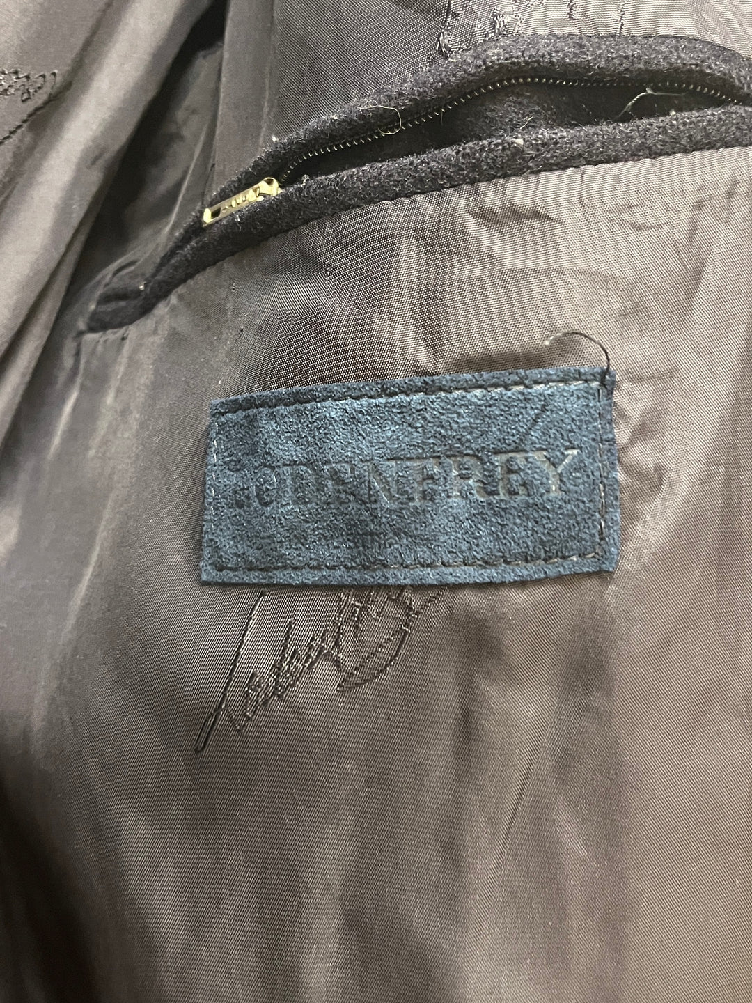 1980-90s Austrian made navy loden wool coat