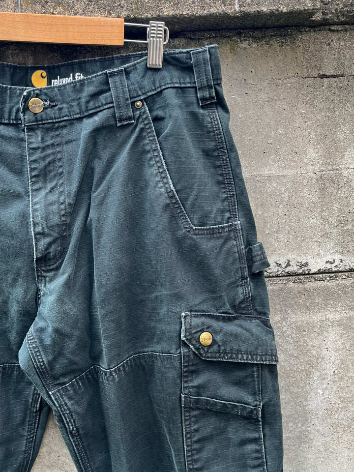 2000s "Carhartt" black cargo pants 34×30