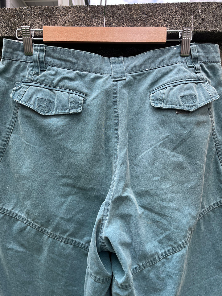 1980s "Bugle Boy" pleated cargo pants