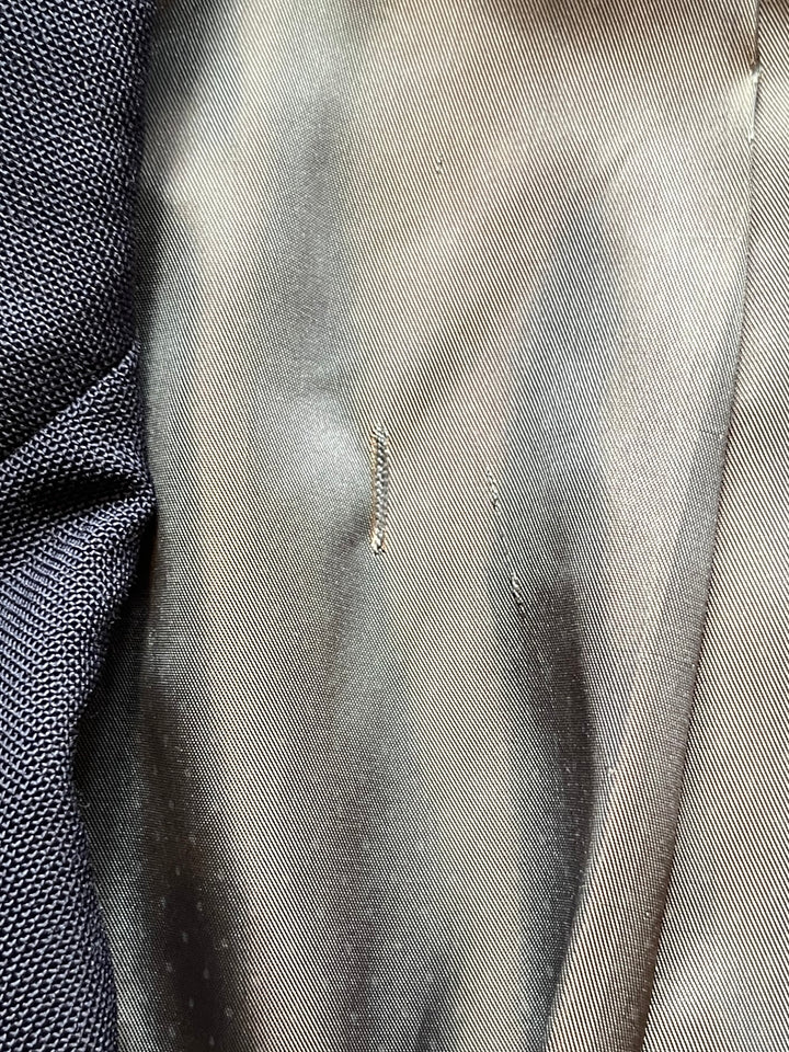 1960-70s navy blazer jacket