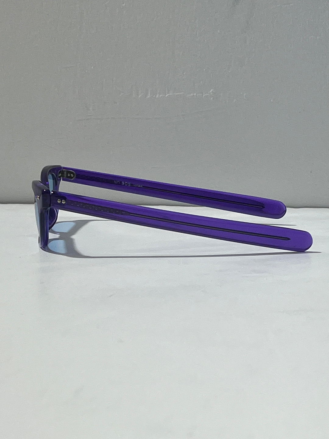 1990s dead stock sunglasses purple × light blue