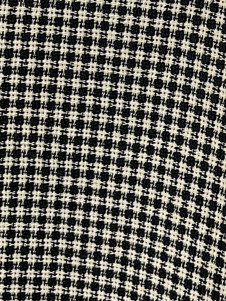 1980-90s micro checkered tailored jacket