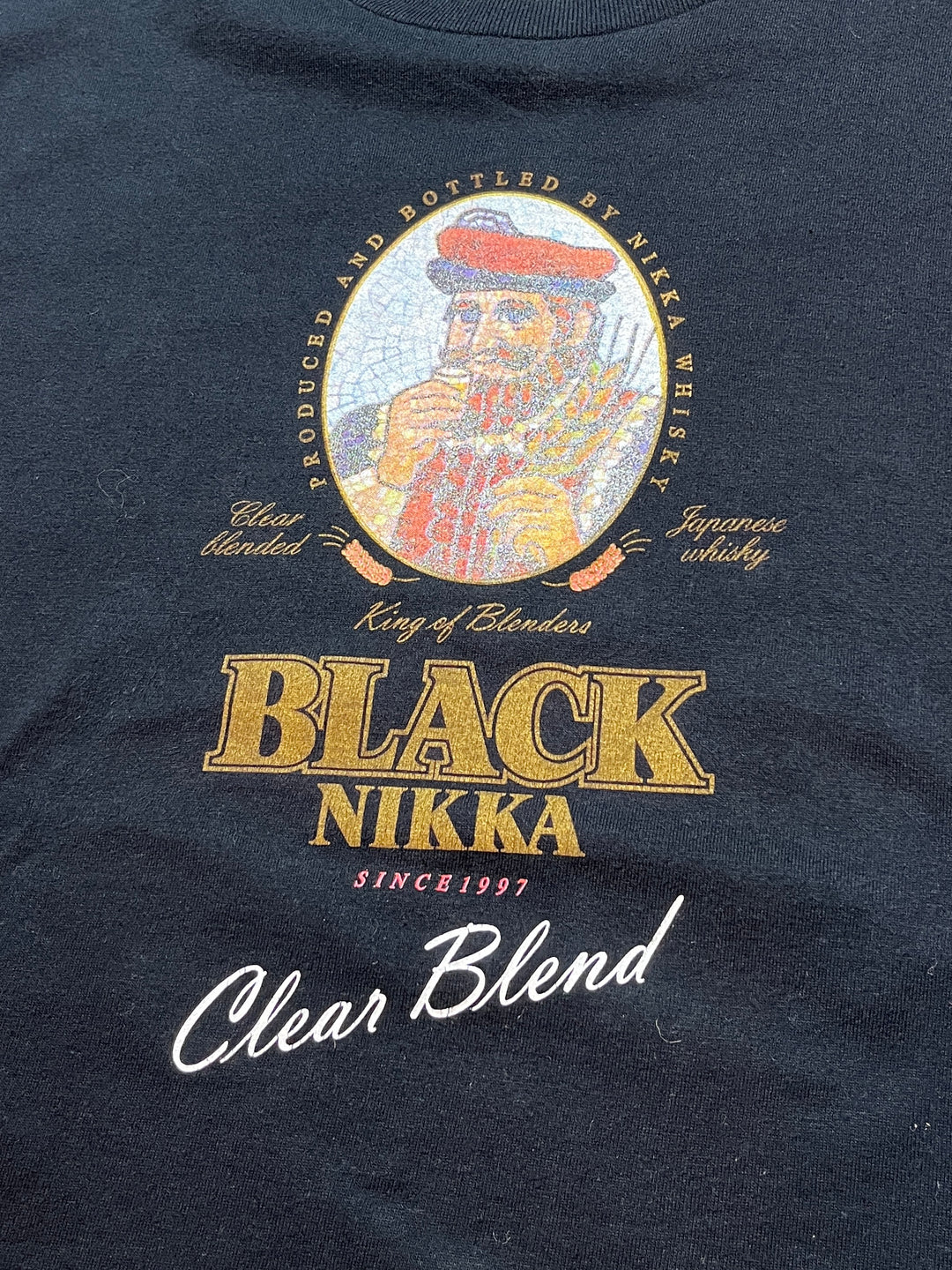 1990-00s "BLACK NIKKA" promo T-shirt