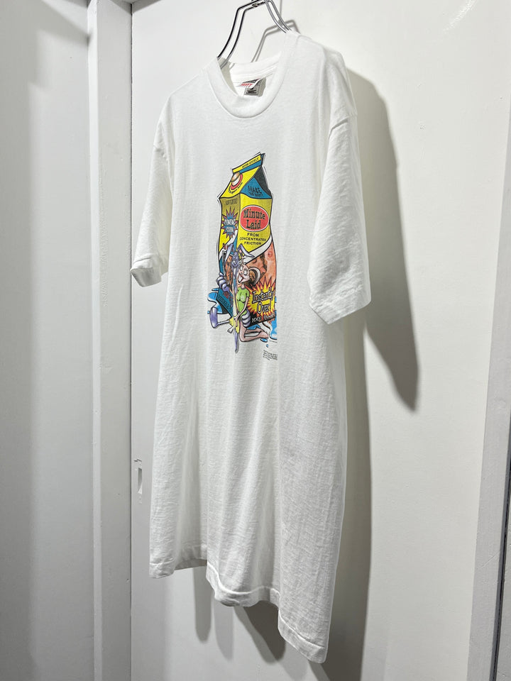 1990s USA made "DOG EAT DOG" graphic art T-shirt