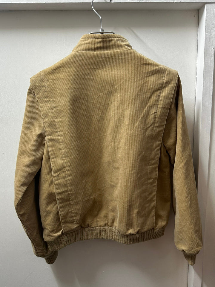 1980-90s USA made pleats design corduroy short jacket